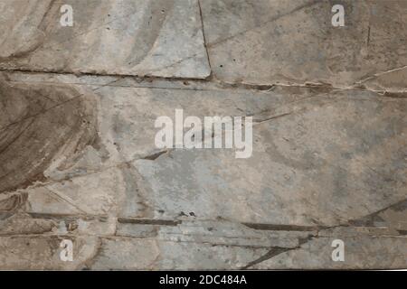 Die Textur von Naturstein, Sandstein, Kalkstein, Granit Stock Vektor