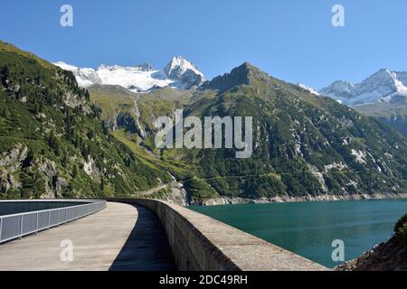 Zillergründl Stausee in den Zillertaler Alpen Stockfoto