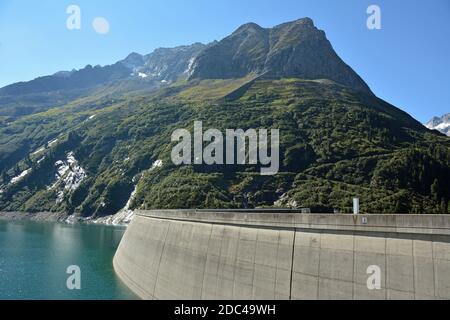 Zillergründl Stausee in den Zillertaler Alpen Stockfoto