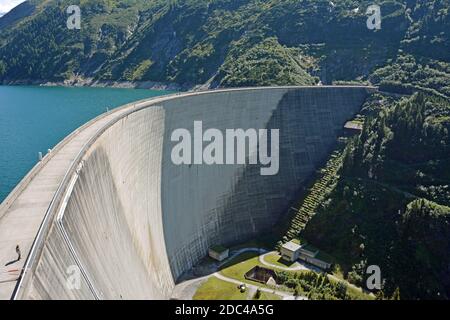 Zillergründl Stausee in den Zillertaler Alpen Stockfoto