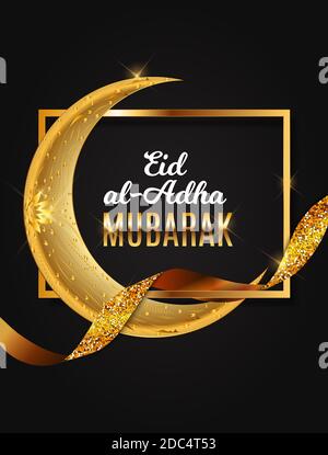 Eid al-Adha, Kurban Bayrami muslim Festival of Sacrifice. illustrator Stockfoto