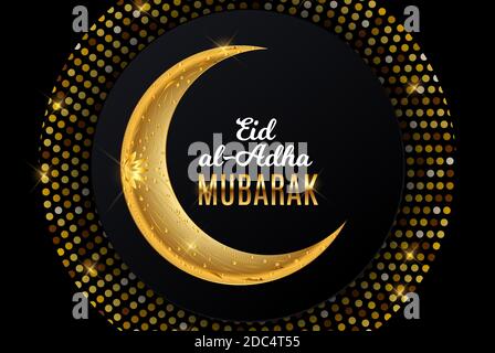 Eid al-Adha, Kurban Bayrami muslim Festival of Sacrifice. illustrator Stockfoto