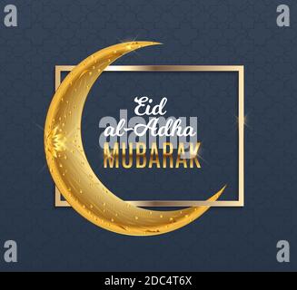 Eid al-Adha, Kurban Bayrami muslim Festival of Sacrifice. illustrator Stockfoto