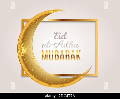 Eid al-Adha, Kurban Bayrami muslim Festival of Sacrifice. illustrator Stockfoto