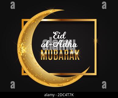Eid al-Adha, Kurban Bayrami muslim Festival of Sacrifice. illustrator Stockfoto