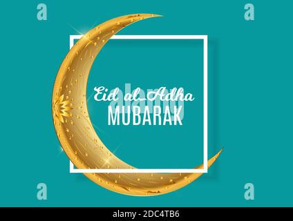 Eid al-Adha, Kurban Bayrami muslim Festival of Sacrifice. illustrator Stockfoto