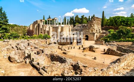 Das römische Theater von Merida in Spanien Stockfoto