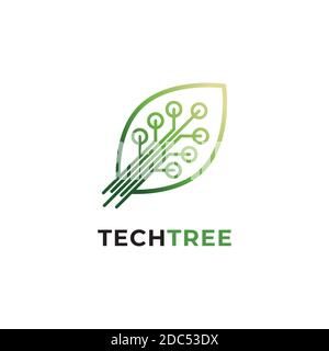 Kreative Blatt Symbol.Moderne Blatt-Logo Design-Vorlage. Stock Vektor