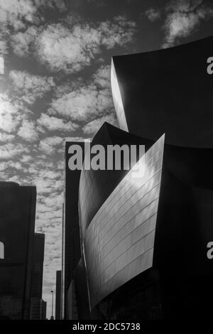 Dramatic Light, Walt Disney Concert Hall, Los Angeles, Kalifornien, USA, Walt Disney Concert Hall, Los Angeles, Kalifornien, USA Stockfoto