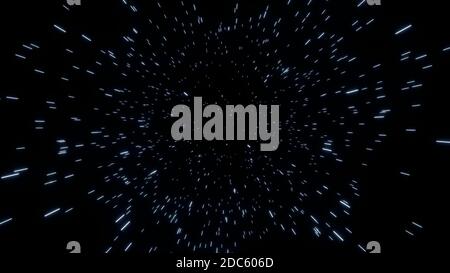 Abstrakt Neon Glowing Dynamisches Licht Streifen oder Strahlen mit Bewegung .Abstract Digitale Bewegung Hintergrund.4k hohe Qualität, 3D-Render Stockfoto