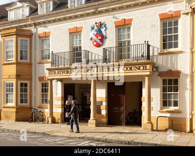 Elizabeth House, Regierungsgebäude, Stratford-upon-Avon, Warwickshire, England, Großbritannien Stockfoto