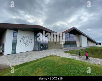 Lagg Distillery auf der Isle of Arran in Schottland Stockfoto