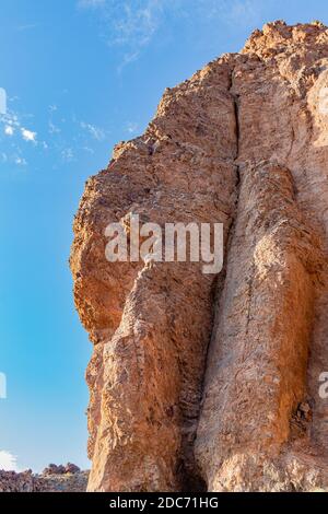 Felsformationen im Teide Nationalpark, Teneriffa, Kanarische Inseln, Spanien, Europa. Stockfoto