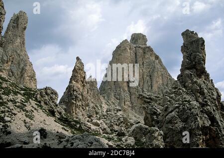 Cime Cir, Cir Spitzen Stockfoto