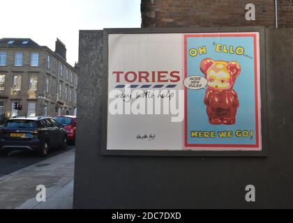 Glasgow, Schottland, Großbritannien. November 2020. Da sich viele Geschäfte auf eine zweite Covid-Sperre vorbereiten, mussten einige Geschäfte es einen Tag nennen und schließen dauerhaft. Für andere Black Friday Verkäufe können ihre letzte Chance, um Bargeld in den Kassen vor Weihnachten setzen. Kredit. Douglas Carr/ Alamy Live News Stockfoto