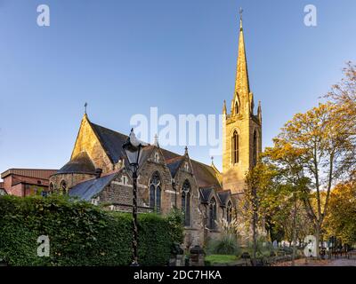 St. Stephen's United Reformierte Kirche, De Montfort St, Leicester Stockfoto