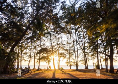 Mai Khao Beach in Phuket, Thailand Stockfoto