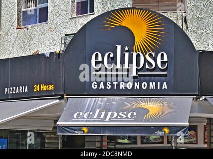 Eclipse Restaurant, Copacabana, Rio de Janeiro, Brasilien Stockfoto