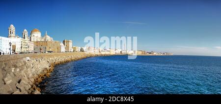 Andalousia. Spanien. Cadiz Stockfoto