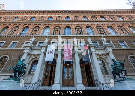 Akademie der bildenden Künste Wien, Wien, Österreich. Stockfoto