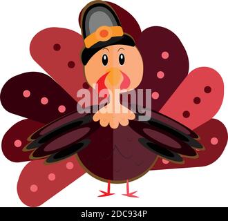 Karikatur eines türkischen Kawaii Stock Vektor