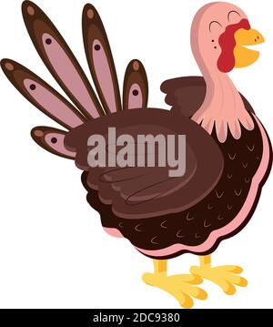 Karikatur eines türkischen Kawaii Stock Vektor