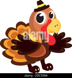 Karikatur eines türkischen Kawaii Stock Vektor