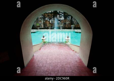 Brunnen in Taman Sari Water Castle, Yogyakarta, Java, Indonesien, Asien, Asien Stockfoto