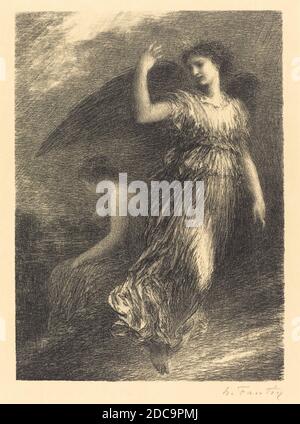 Henri Fantin-Latour, (Künstler), französisch, 1836 - 1904, Debüt aus 'Paradise and the Peri' (3rdplate), Schumanns 'das Paradies und die Peri', (Serie), 1901, Lithographie Stockfoto