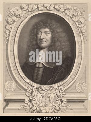 Peter Ludwig van Schuppen, (Künstler), Flämisch, 1627 - 1702, Pieter van Mol, (Künstler nach), Flämisch, 1599 - 1650, Nicolas Le Camus, 1678, Gravur Stockfoto