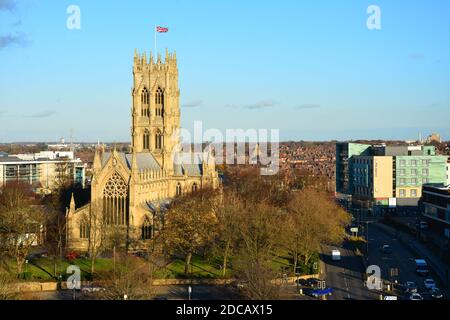 The Minster Church of Saint George, Doncaster, South Yorkshire, Großbritannien Stockfoto