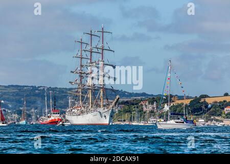 Tall Ships; Regatta; Falmouth 2014; Cornwall; Großbritannien Stockfoto