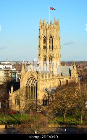 The Minster Church of Saint George, Doncaster, South Yorkshire, Großbritannien Stockfoto