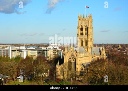 The Minster Church of Saint George, Doncaster, South Yorkshire, Großbritannien Stockfoto