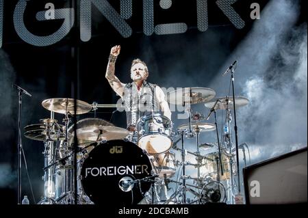 Foreigner Live in Concert Stockfoto