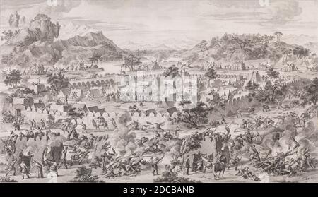 Die Schlacht von Tonguzluq, 1773. Stockfoto