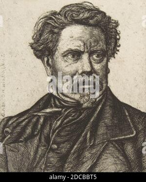Benjamin Fillon, nach einer Fotografie, 1862. Stockfoto