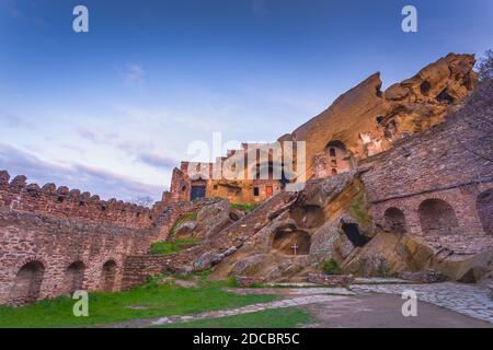 David Gareja Höhlenkloster. Kachetien, Georgien, Kaukasus. Stockfoto