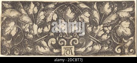 Heinrich Aldegrever, (Künstler), Deutsch, 1502 - 1555/1561, Ornament Stockfoto