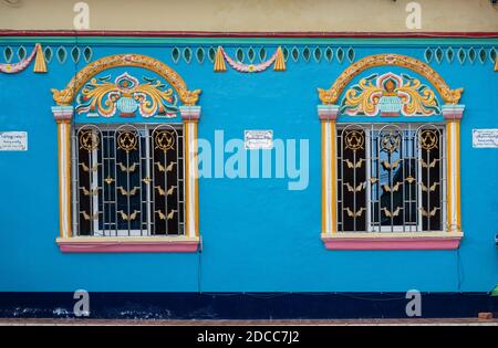 Detail des Hindu-Tempels in Myeik, Tanintharyi Region von Myanmar Stockfoto