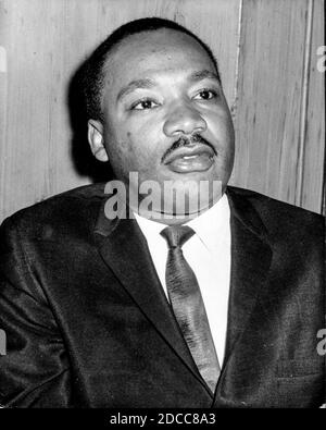 Der Führer der Bürgerrechtsbewegung in Amerika, der Reverend Martin Luther King Jr Stockfoto