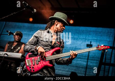 Aswad Live Stockfoto