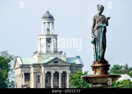 Mississippi Vicksburg Bloom Fountain, Old Court House Museum Courthouse Historic, Stockfoto