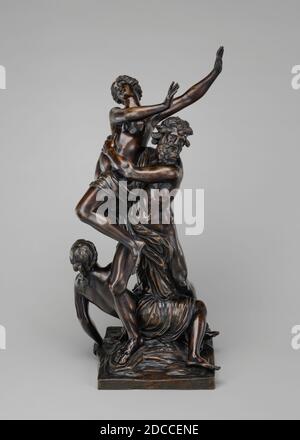 François Girardon, (Künstler), französisch, 1628 - 1715, Pluto und Persephone (Allegorie des Feuers), original Marmor 1677/1699, Bronzeguss. 1693-1716, Bronze, Höhe 54.93 cm (21 5/8 Zoll Stockfoto