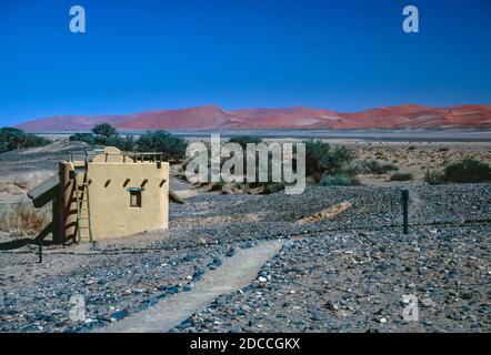 Kulala Desery Lodge in namibia Stockfoto