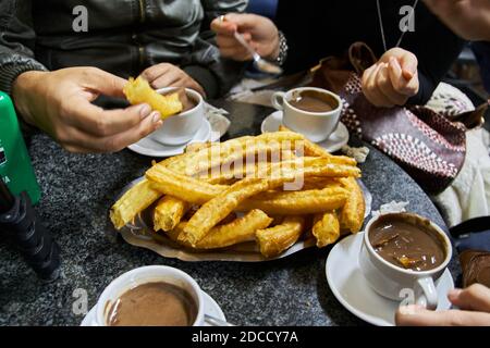 Churros Fotografie Stockfoto