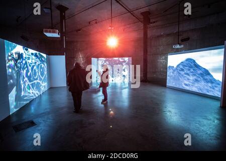 Großbritannien / England / London / The Tanks at Tate Modern. Stockfoto