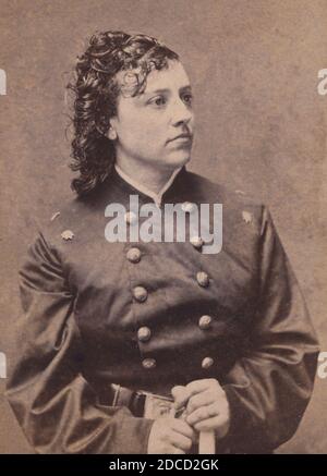 Pauline Cushman, amerikanische Schauspielerin und Union Spy Stockfoto