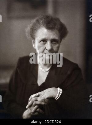 Frances Perkins, Amerikanische Soziologin Stockfoto
