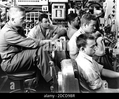 USS Nautilus, Submerged Transit of North Pole, 1958 Stockfoto